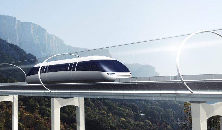 Path Planning for Autonomous Vehicles with Hyperloop Option