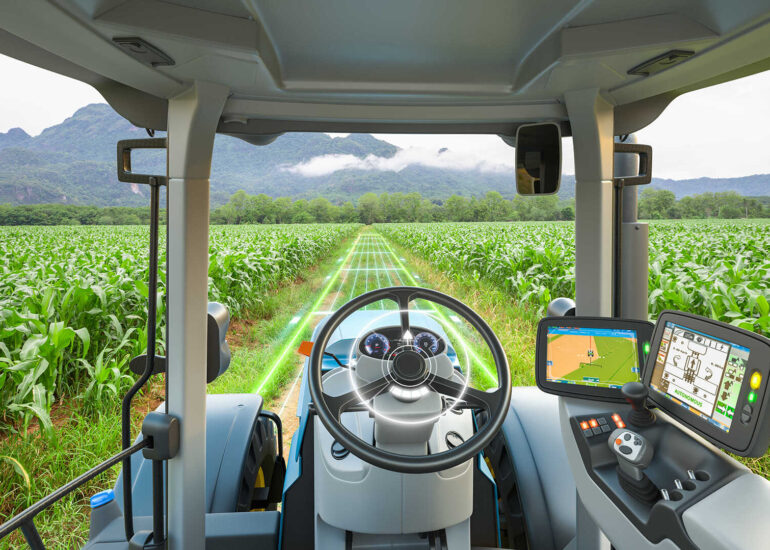 The Infographics on Farming Technologies within Sustainable Ecosystem