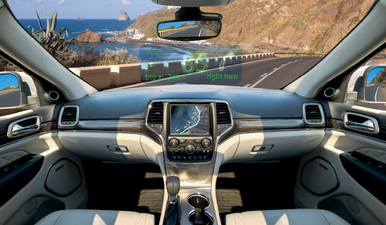 Product Prototype Development for a Futuristic In-Car Gaming System