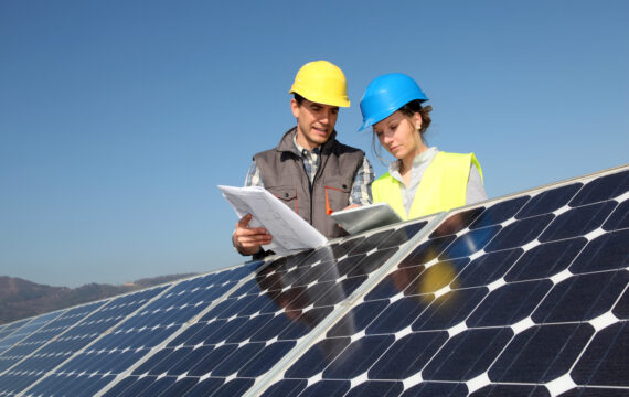 Innovative Software for Construction of Solar Power Plants