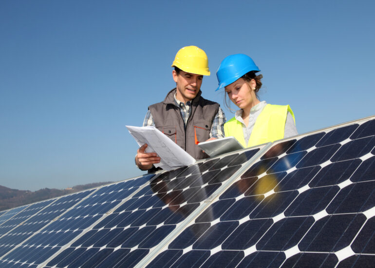 Innovative Software for Construction of Solar Power Plants