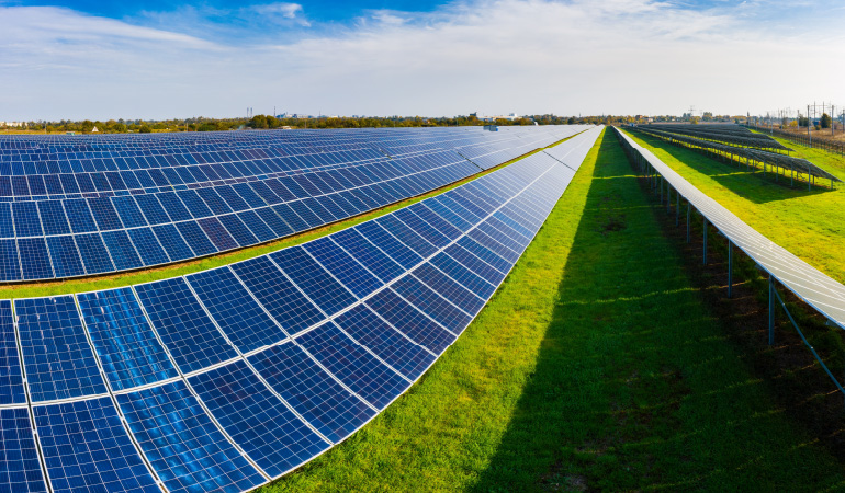 Innovative Software for Construction of Solar Power Plants