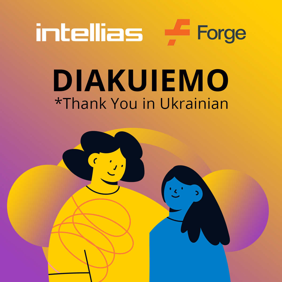 Letter of Appreciation to the Forge Team