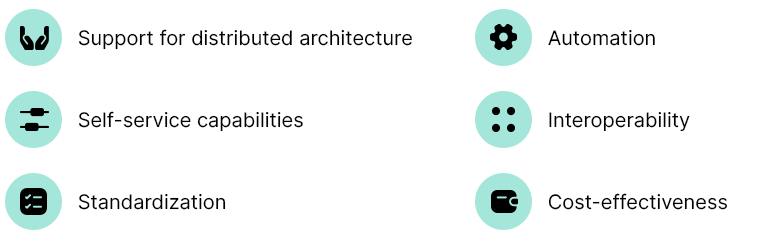 The benefits of using a cloud-native infrastructure to implement a data mesh are numerous and compelling