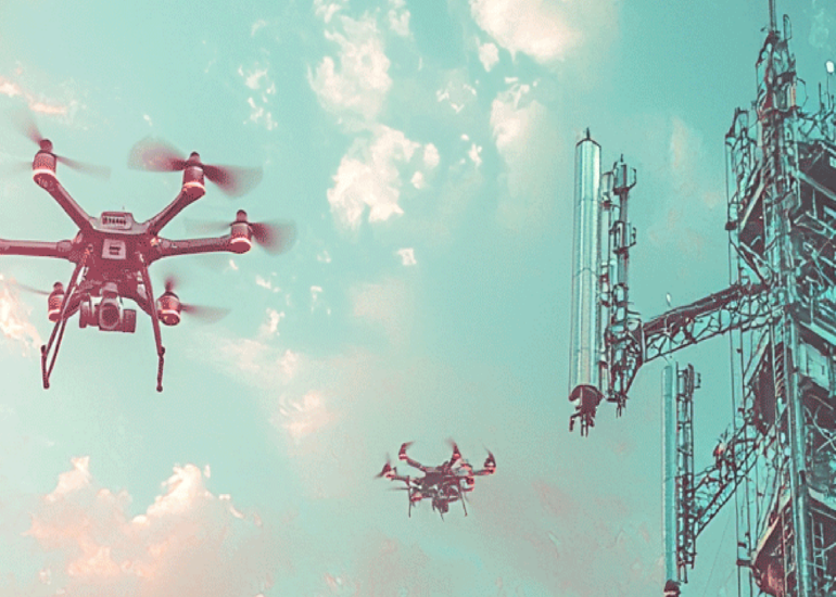 Drones in Telecom Operations: A Guide to Drones and Telecom