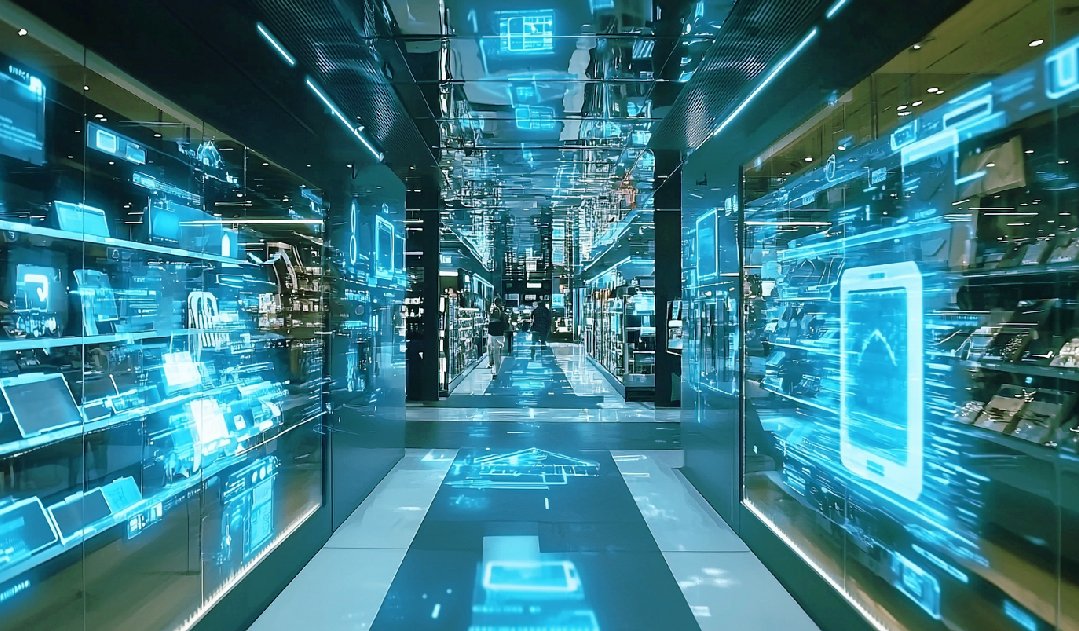 Retail businesses use advanced technologies for multiple purposes. 