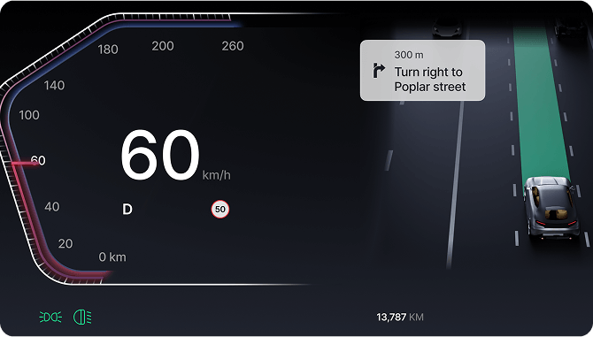 Instrument cluster image