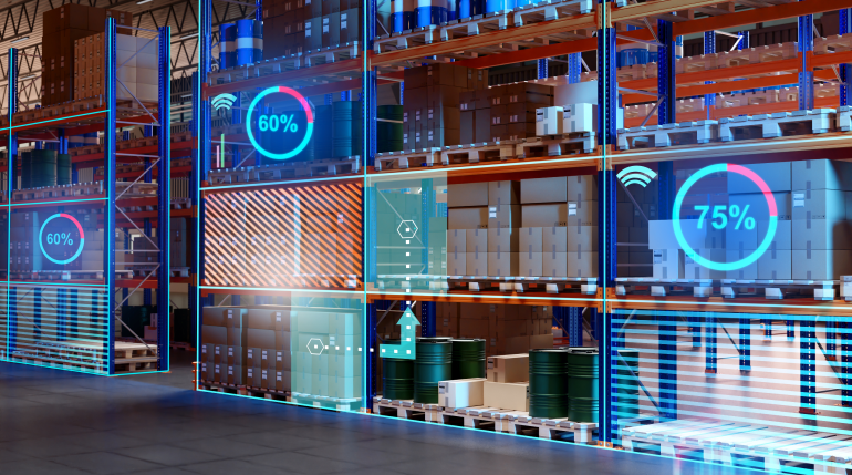 Computer vision in warehousing.