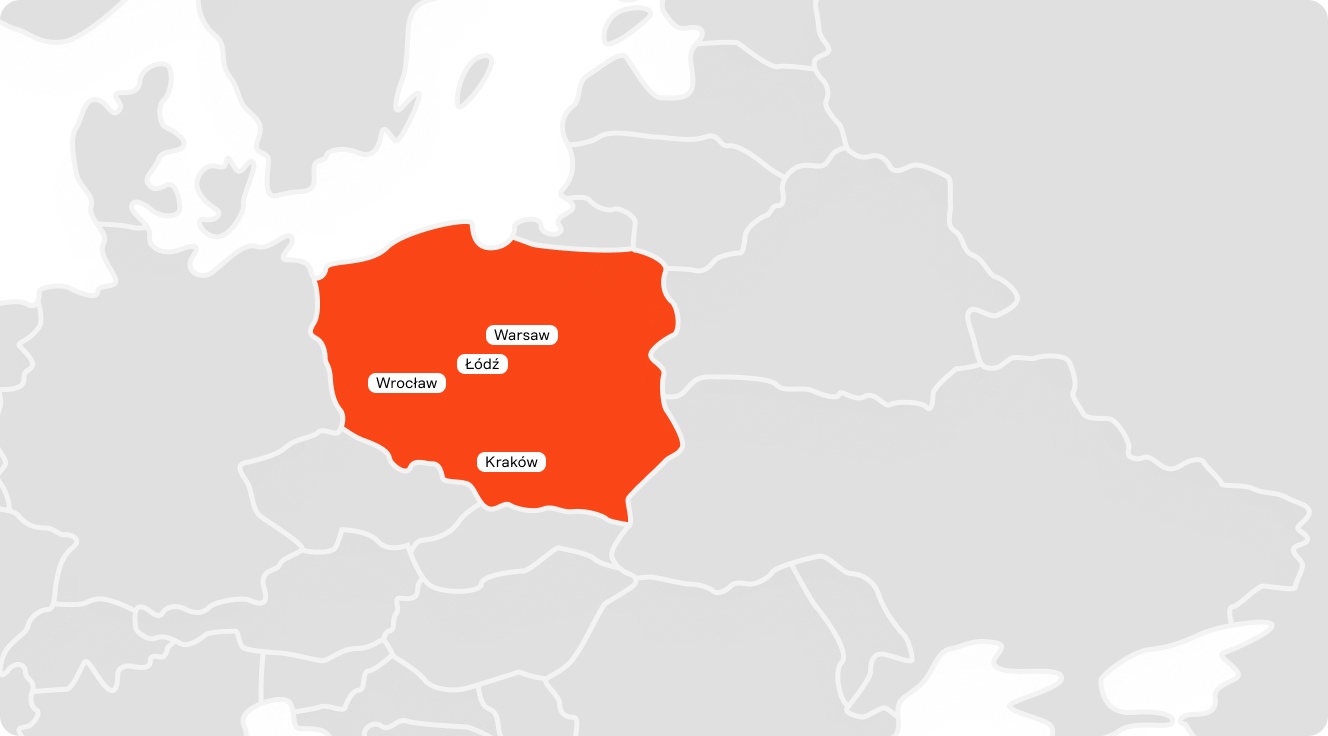 World Map Poland opt